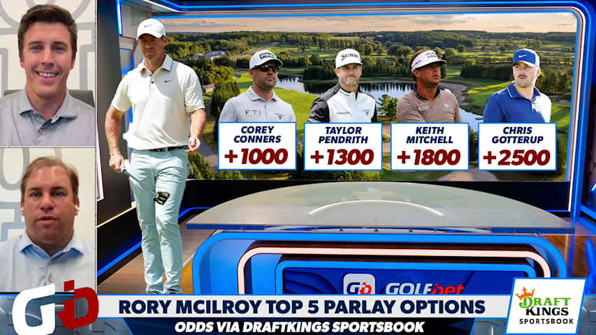 DraftKings Odds: Rory McIlroy Top 5 parlay options at RBC Canadian Open