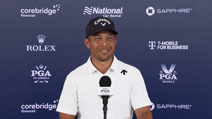 Xander Schauffele’s interview after Round 1 of PGA Championship