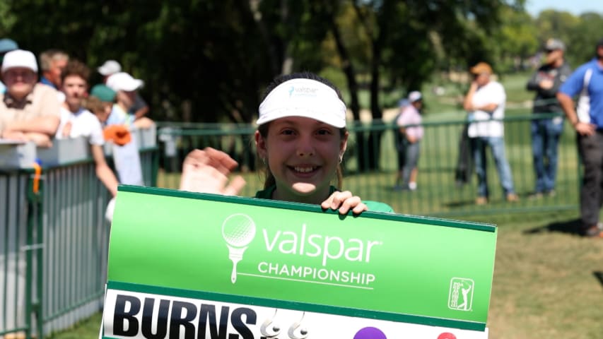  First Tee student receives opportunity of a lifetime at Valspar
