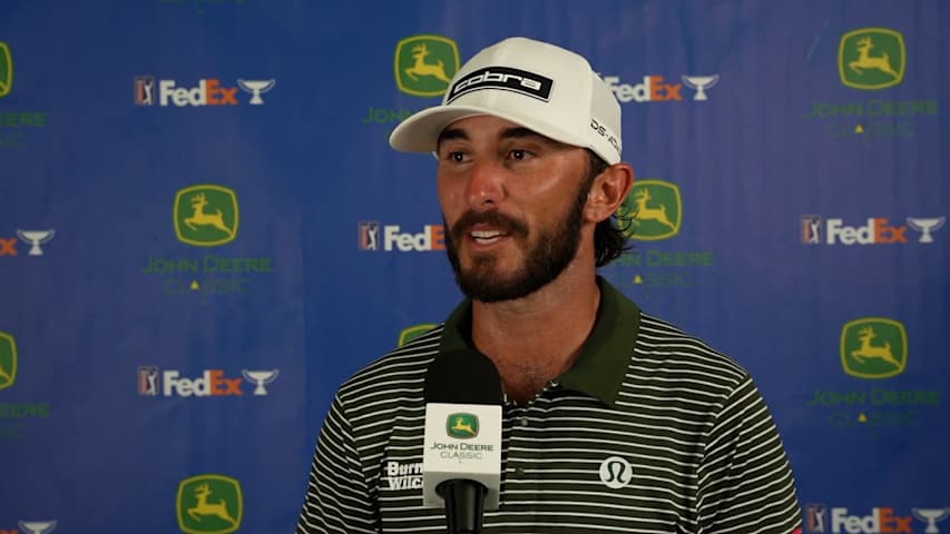 Max Homa’s interview after Round 3 of John Deere