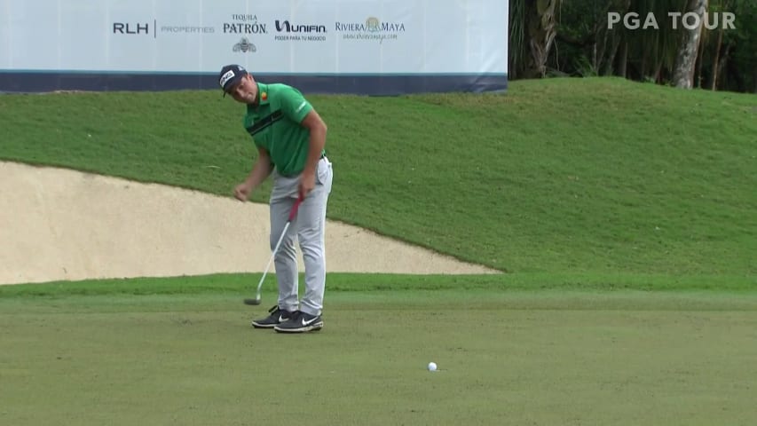 Viktor Hovland birdies No. 18 to win Mayakoba Golf Classic