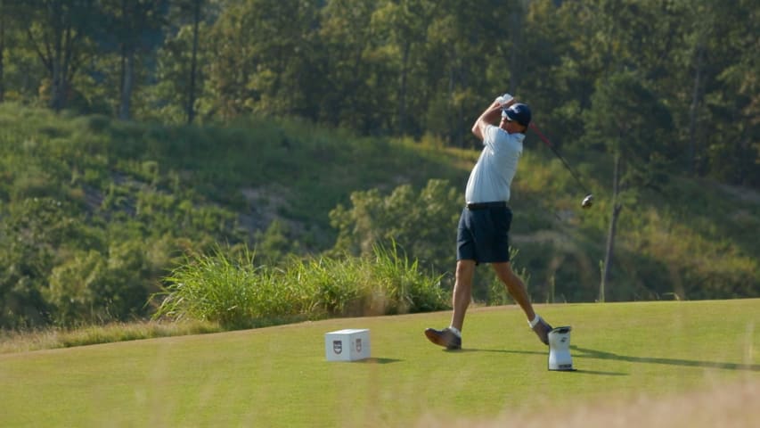 Sights and sounds from Phil Mickelson’s first practice round