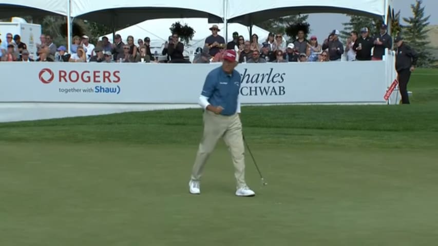 Ken Duke's dialed-in approach leads to birdie at Shaw Charity