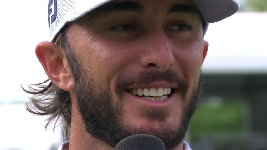 Max Homa speaks after winning at Wells Fargo