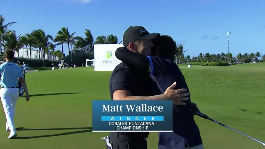 Matt Wallace taps in to secure win at Corales Puntacana