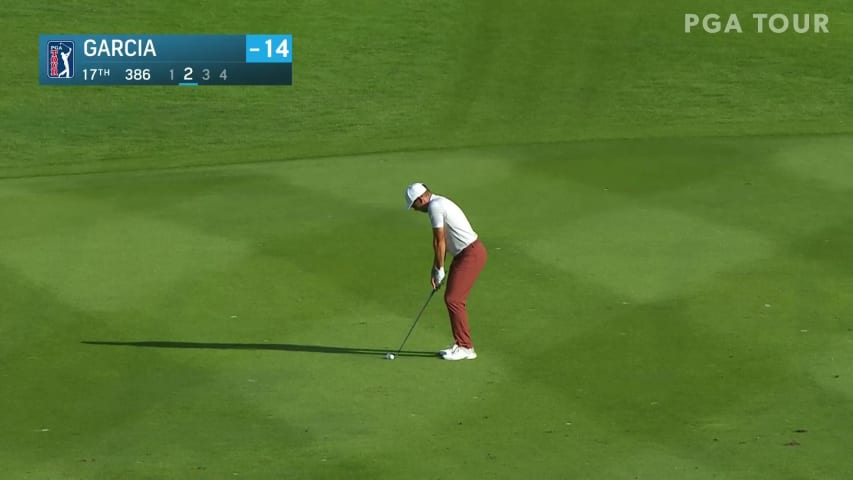 Sergio Garcia's close wedge sets up birdie at Mayakoba