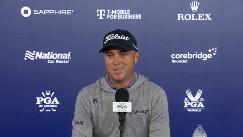 'Use the energy': Justin Thomas on hometown support at Valhalla Golf Club