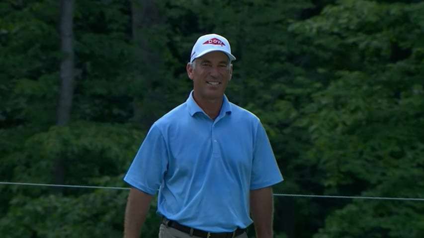 Corey Pavin's big breaker for birdie at Constellation SENIOR PLAYERS