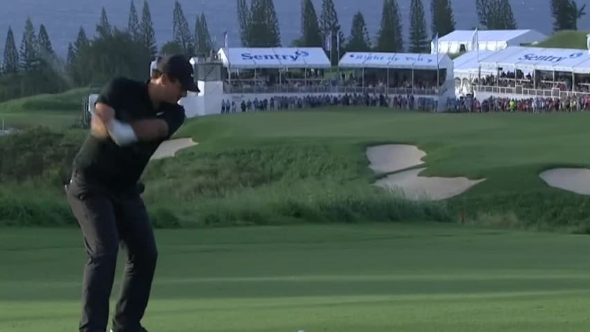 Patrick Reed's impressive second leads to birdie for at Sentry