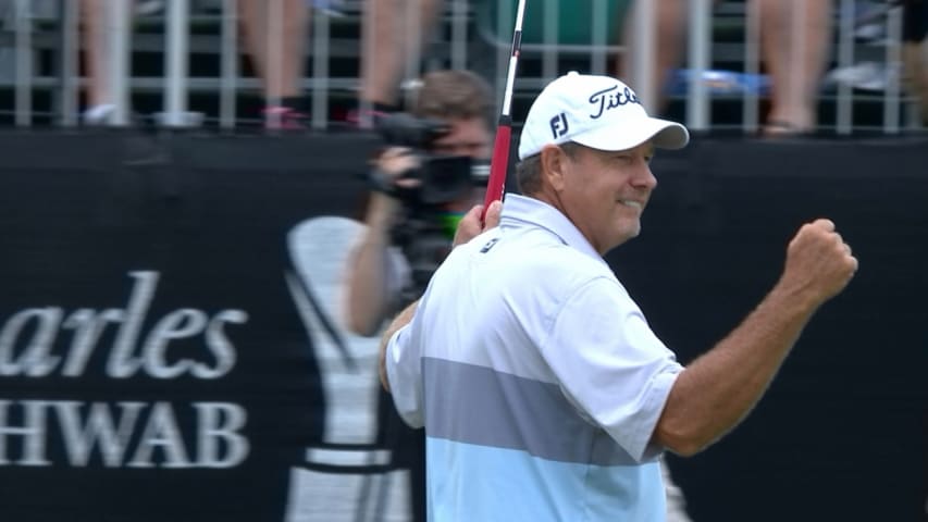 Bart Bryant's lengthy birdie putt to win at DICK'S Sporting Goods