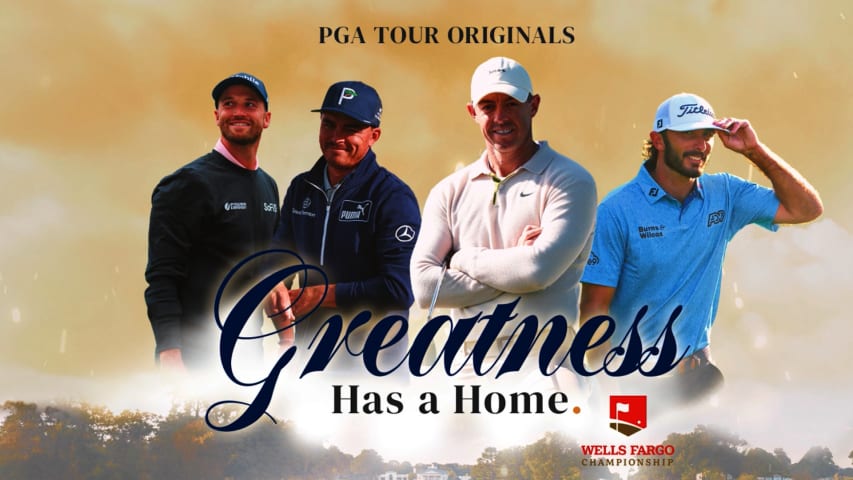 'Greatness Has a Home’ at Wells Fargo Championship trailer