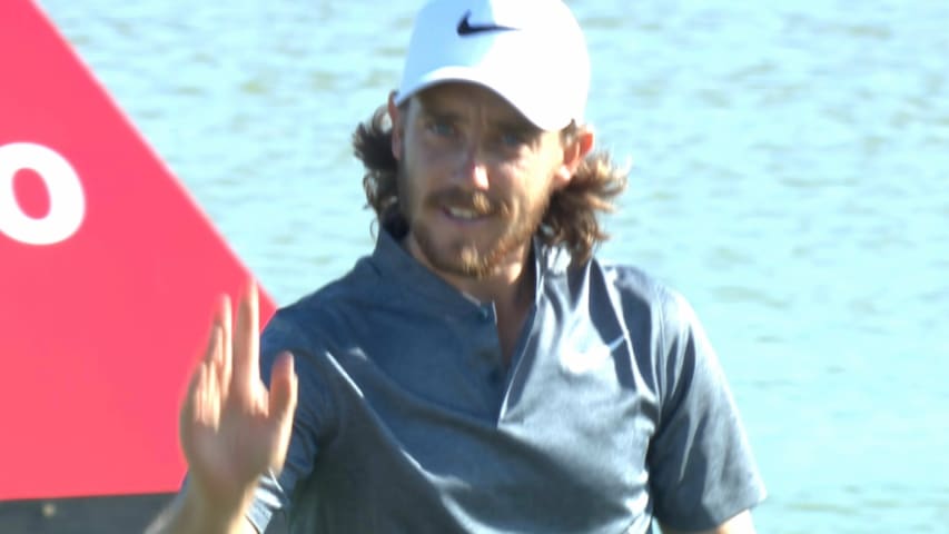 Tommy Fleetwood's closing birdie at Hero