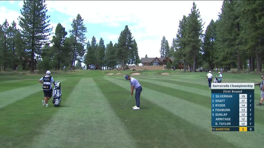 Sam Bairstow’s approach sets up birdie at Barracuda