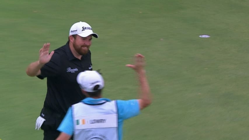 Shane Lowry’s incredible finish secures win at the Bridgestone Invitational