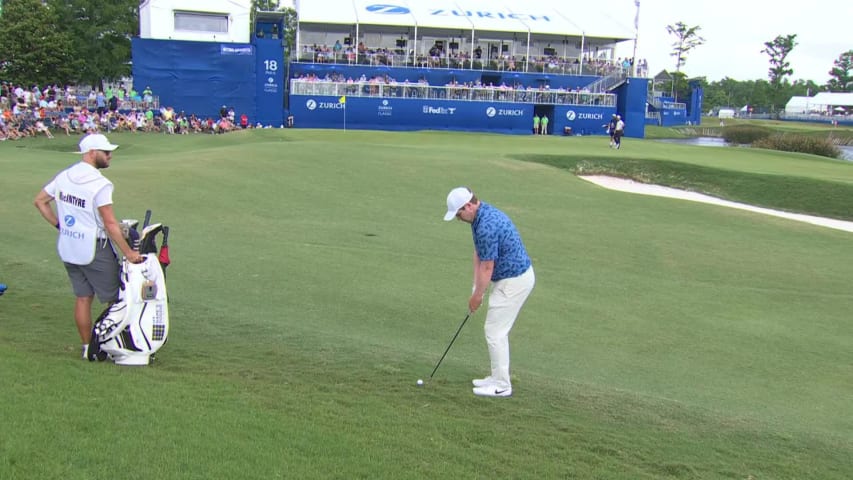 Robert MacIntyre and Thomas Detry birdie 72nd hole at Zurich Classic