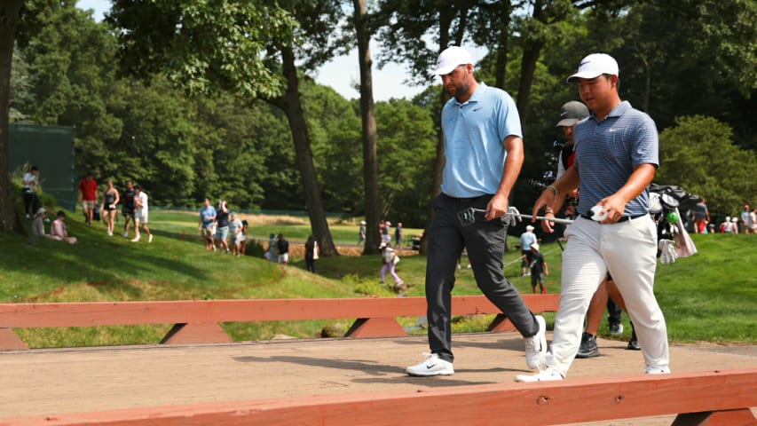 Scottie Scheffler wins in a playoff at Travelers