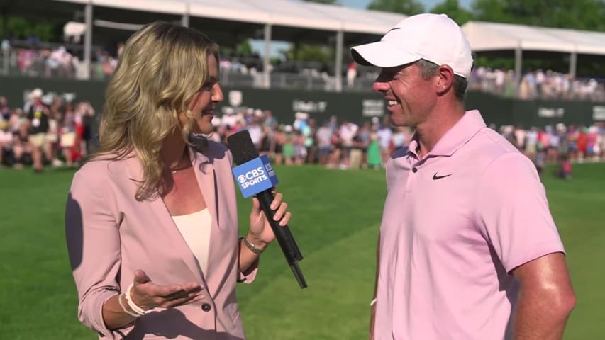 Rory McIlroy’s interview after winning Wells Fargo Championship