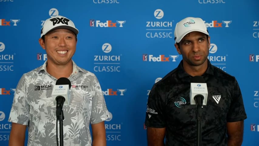 Lipsky and Rai’s interview after Round 2 of Zurich Classic