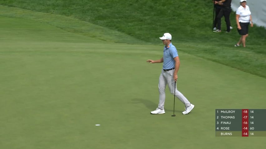 Sam Burns makes up-and-down birdie at RBC Canadian