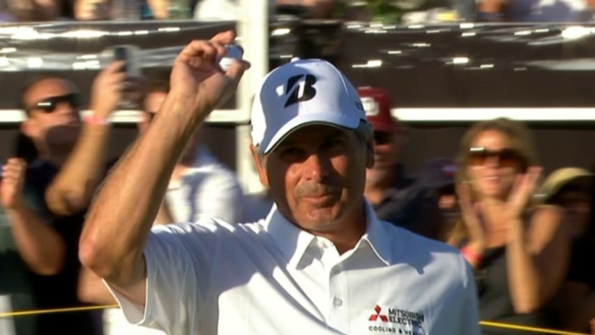 Fred Couples wins the Toshiba Classic