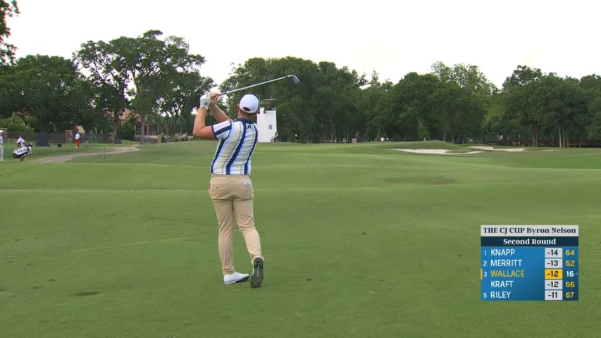 Matt Wallace's tight approach leads to birdie at THE CJ CUP