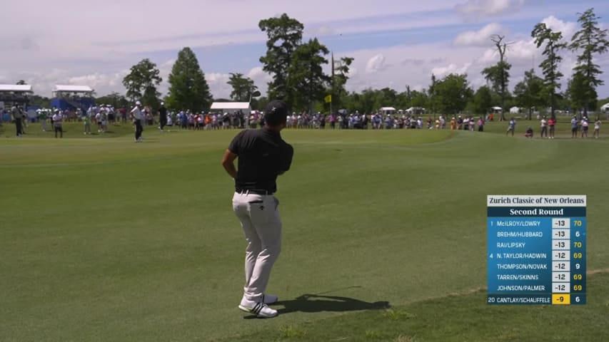 Cantlay, Schauffele get up-and-down for birdie at Zurich Classic