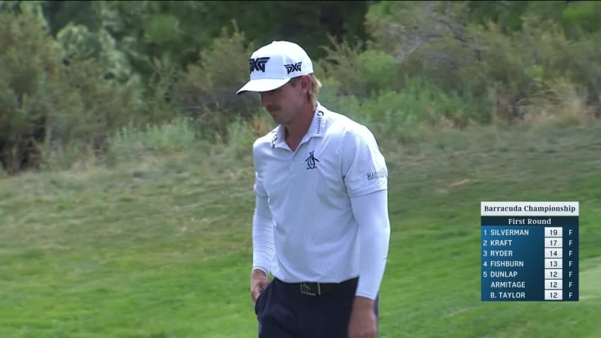 Jake Knapp nearly aces from 226 yards at Barracuda