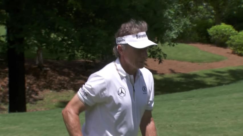 Bernhard Langer's quality approach leads to birdie at Tradition