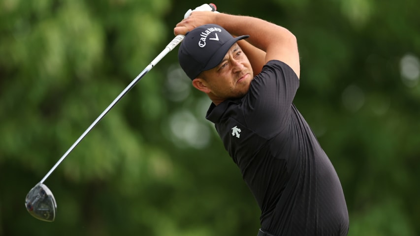 Xander Schauffele holds 36-hole lead at PGA Championship