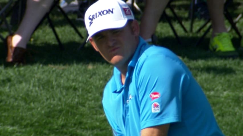 J.B. Holmes’ red hot putter yields birdie at Wells Fargo