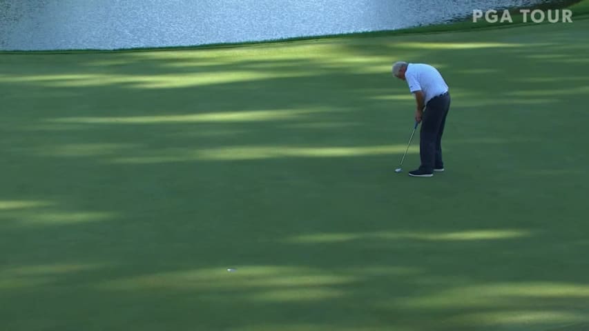 Colin Montgomerie birdies No. 16 in Round 4 at Bridgestone SENIOR PLAYERS