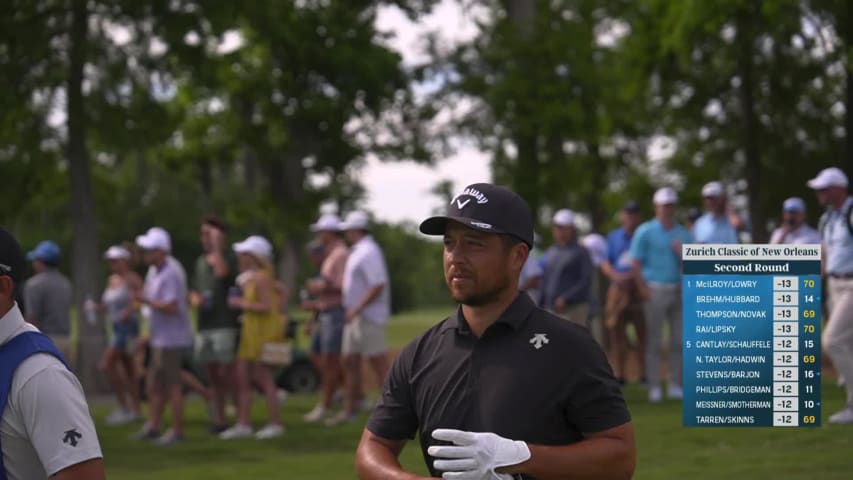 Cantlay, Schauffele get up-and-down for birdie at Zurich Classic