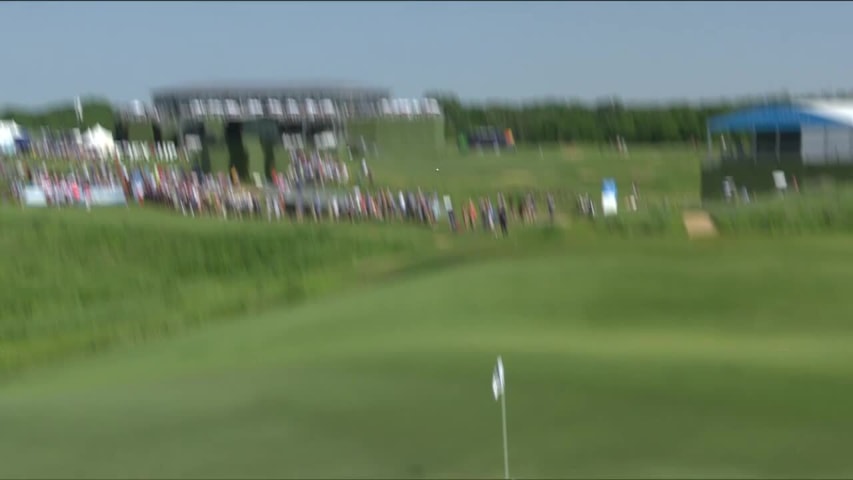 Stephan Jaeger’s near ace on No. 17 at AT&T Byron Nelson