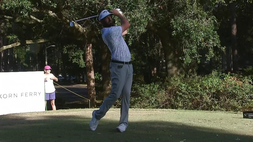 Chase Seiffert uses nice tee shot to set up birdie at Korn Ferry Tour Qualifying