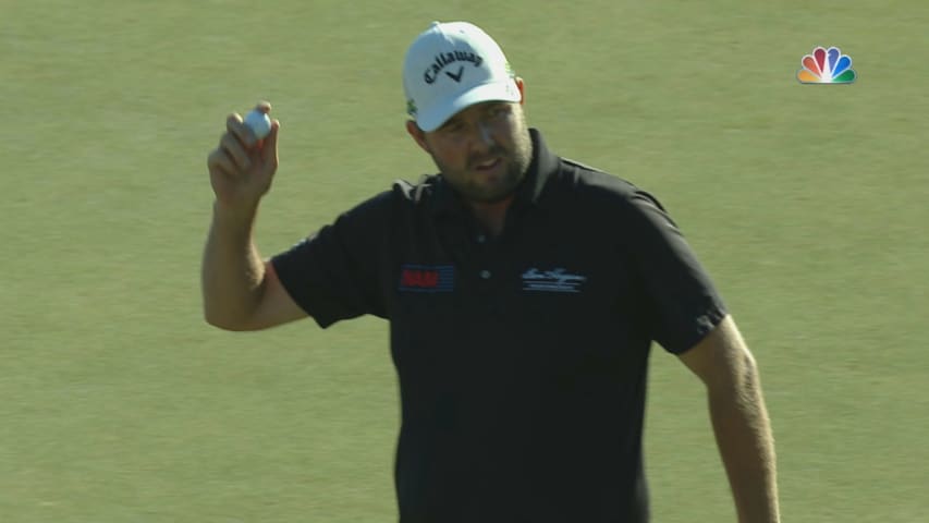 Marc Leishman gets up and down to win at Arnold Palmer