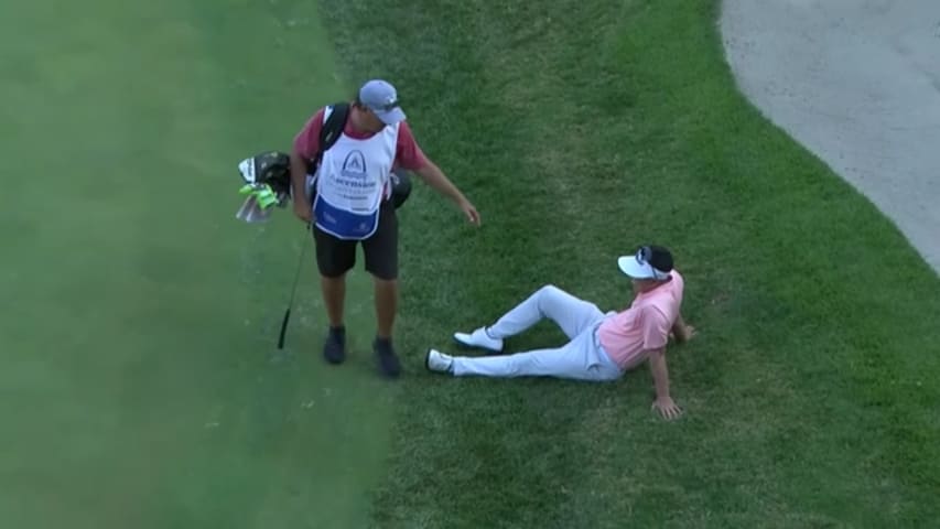 Y.E. Yang holes putt for birdie at Ascension Charity Classic