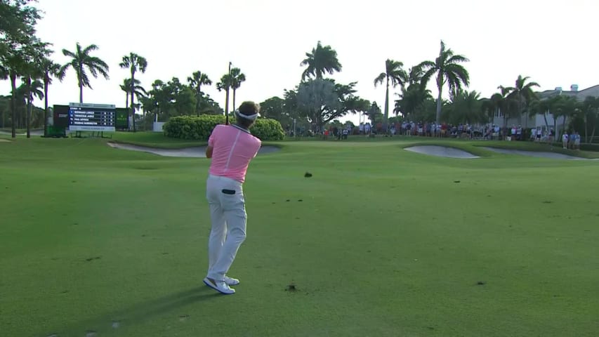 Bernhard Langer makes birdie at TimberTech Champ