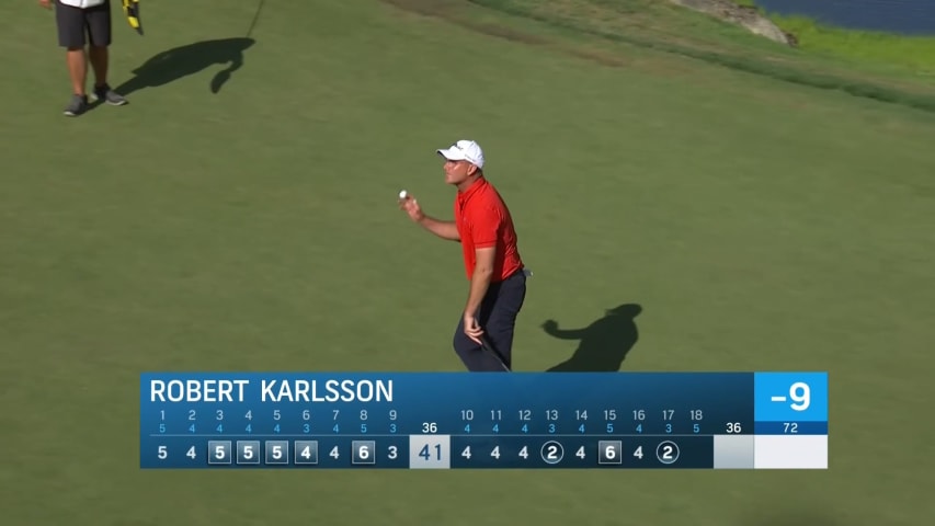 Robert Karlsson makes bounce-back birdie on No. 17 at Boeing Classic