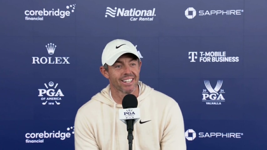 Rory McIlroy on playing with confidence and momentum 