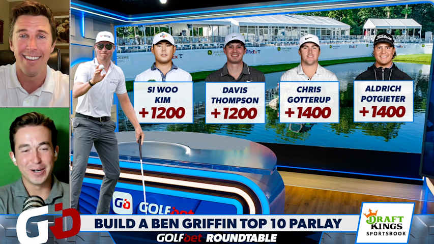 DraftKings Odds: Building a Ben Griffin parlay at John Deere