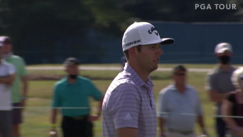 Sam Burns makes birdie on No. 16 in Round 4 at Vivint Houston Open