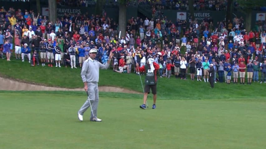 Bubba Watson wins his second Travelers Championship