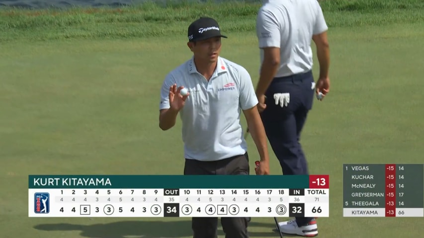 Kurt Kitayama closes with eagle at 3M Open