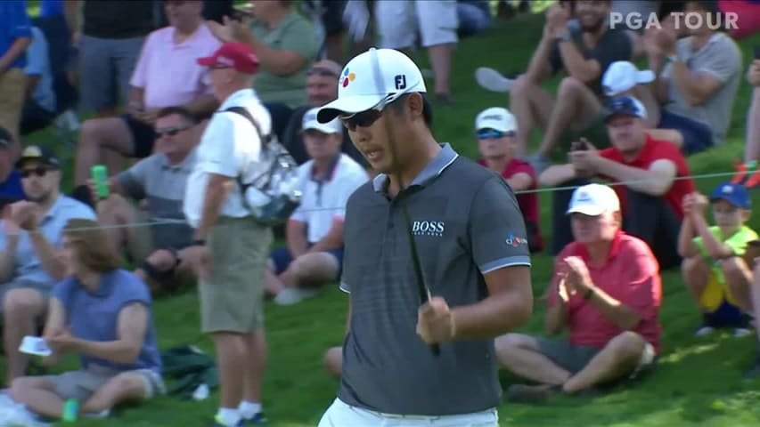 Byeong Hun An’s 28-foot birdie putt at RBC Canadian