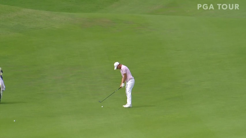 Emiliano Grillo dials in second to set up eagle at Corales Puntacana