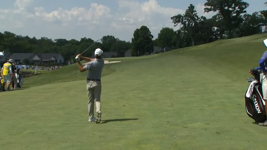 Jerry Kelly uses nice approach to set up birdie at Principal