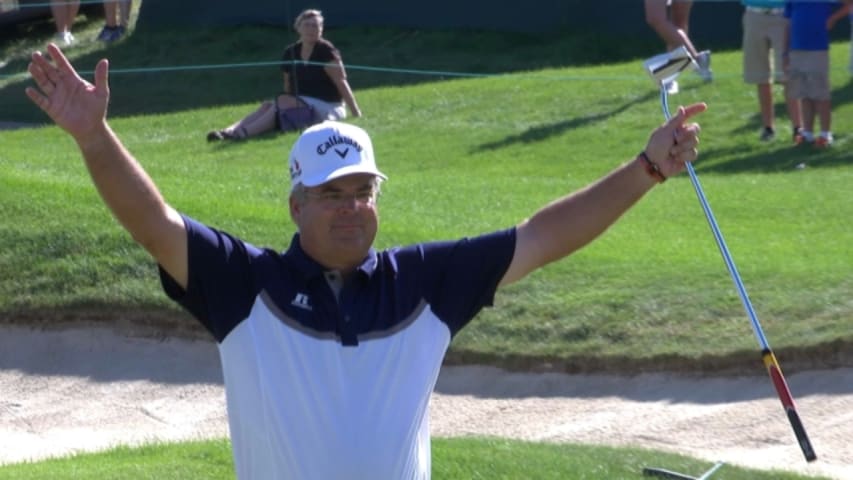 Kenny Perry boasts a four-stroke victory at the 3M Championship