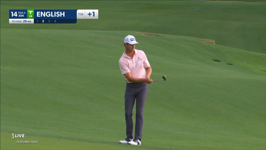 Harris English gets up-and-down for birdie at Wells Fargo