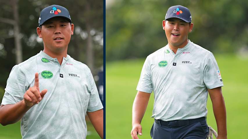 Si Woo Kim’s record setting ace leads Shots of the Week
