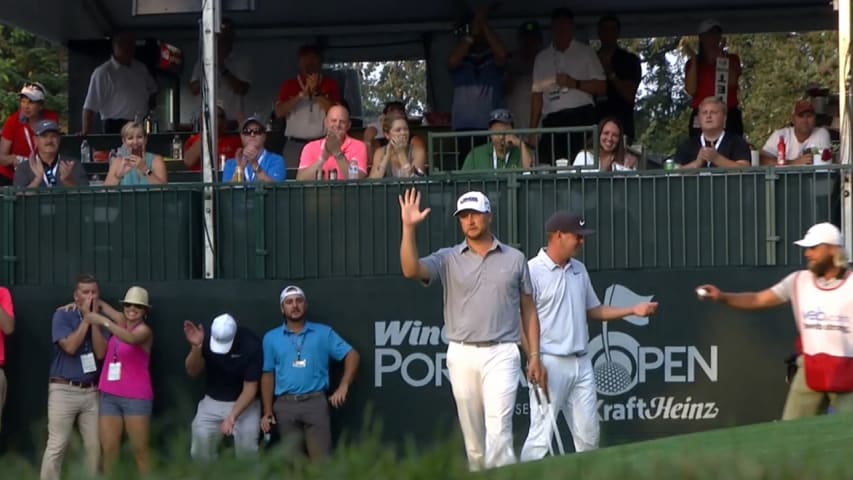 Brice Garnett's closing birdie is the Shot of the Day